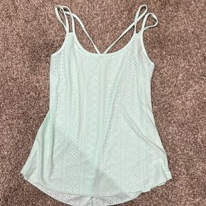 tank top mint green size medium
